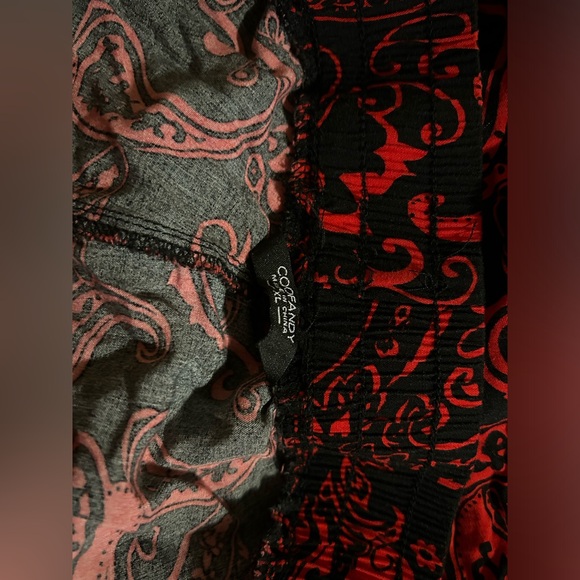 Red and Black Coofandy Matching Men’s Outfit - Picture 5 of 9